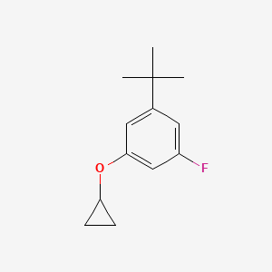 1-Tert-butyl-3-cyclopropoxy-5-fluorobenzene