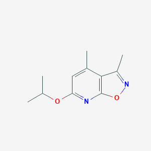 3,4-Dimethyl-6-[(propan-2-yl)oxy][1,2]oxazolo[5,4-b]pyridine