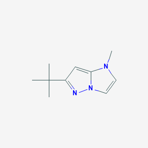 molecular formula C10H15N3 B1480831 6-(tert-butyl)-1-methyl-1H-imidazo[1,2-b]pyrazole CAS No. 2098142-16-4