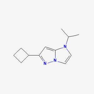 6-cyclobutyl-1-isopropyl-1H-imidazo[1,2-b]pyrazole