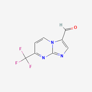 7-(Trifluoromethyl)imidazo[1,2-A]pyrimidine-3-carbaldehyde