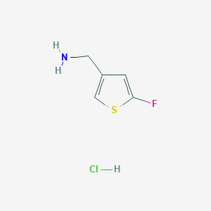 (5-Fluorothiophen-3-yl)methanamine hydrochloride