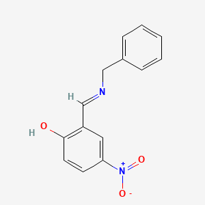 Phenol, 2-benzyliminomethyl-4-nitro-