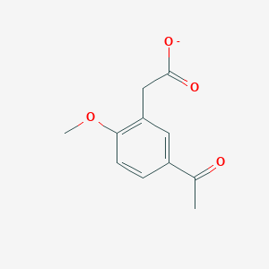 2-(5-Acetyl-2-methoxyphenyl)acetate