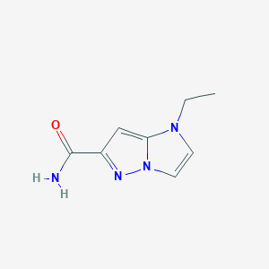 1-ethyl-1H-imidazo[1,2-b]pyrazole-6-carboxamide