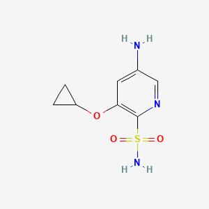 5-Amino-3-cyclopropoxypyridine-2-sulfonamide