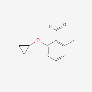 2-Cyclopropoxy-6-methylbenzaldehyde