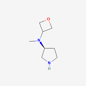 (3S)-N-methyl-N-(oxetan-3-yl)pyrrolidin-3-amine