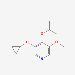 3-Cyclopropoxy-4-isopropoxy-5-methoxypyridine