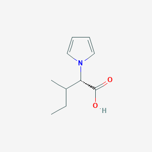 (2S)-3-methyl-2-(1H-pyrrol-1-yl)pentanoic acid