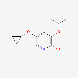 5-Cyclopropoxy-3-isopropoxy-2-methoxypyridine