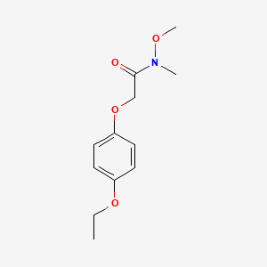 2-(4-ethoxyphenoxy)-N-methoxy-N-methylacetamide