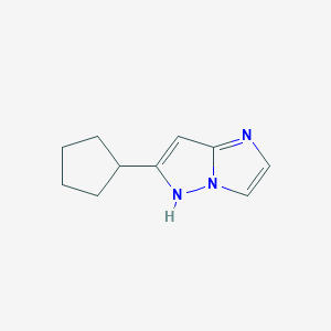 6-cyclopentyl-1H-imidazo[1,2-b]pyrazole