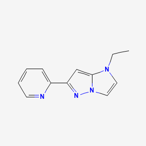 1-ethyl-6-(pyridin-2-yl)-1H-imidazo[1,2-b]pyrazole