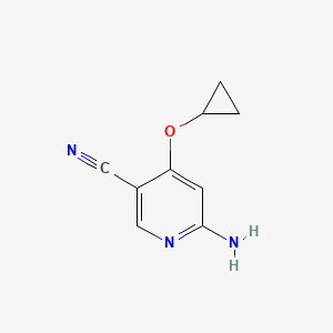 6-Amino-4-cyclopropoxynicotinonitrile