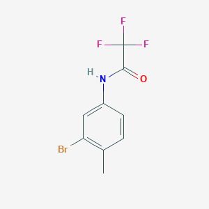 N-(3-bromo-4-methylphenyl)-2,2,2-trifluoroacetamide