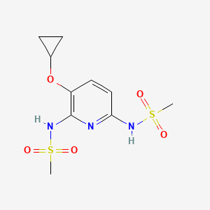 N,N'-(3-Cyclopropoxypyridine-2,6-diyl)dimethanesulfonamide