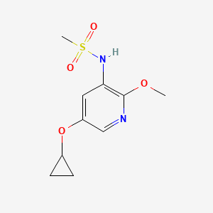 N-(5-Cyclopropoxy-2-methoxypyridin-3-YL)methanesulfonamide