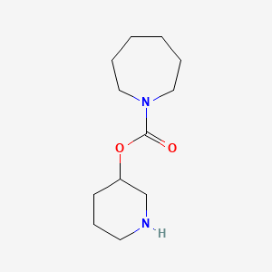 Piperidin-3-yl azepane-1-carboxylate