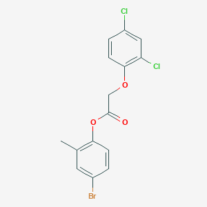 4-Bromo-2-methylphenyl (2,4-dichlorophenoxy)acetate