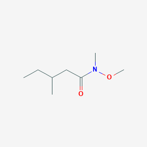 N-methoxy-N,3-dimethylpentanamide