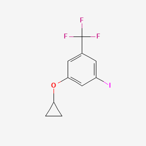 1-Cyclopropoxy-3-iodo-5-(trifluoromethyl)benzene