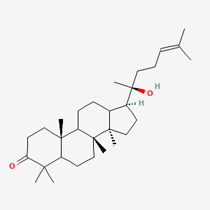 (8R,10R,14R,17S)-17-[(2S)-2-hydroxy-6-methylhept-5-en-2-yl]-4,4,8,10,14-pentamethyl-1,2,5,6,7,9,11,12,13,15,16,17-dodecahydrocyclopenta[a]phenanthren-3-one