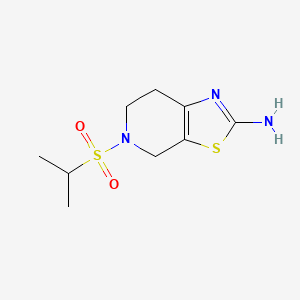 5-(Isopropylsulfonyl)-4,5,6,7-tetrahydro[1,3]thiazolo[5,4-c]pyridin-2-amine