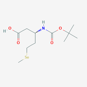 molecular formula C11H21NO4Se B14809296 Boc-|A-Homoselenomethionine 