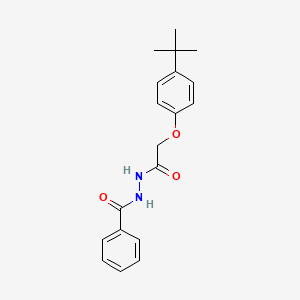 N'-[2-(4-tert-butylphenoxy)acetyl]benzohydrazide