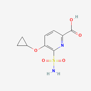 5-Cyclopropoxy-6-sulfamoylpicolinic acid