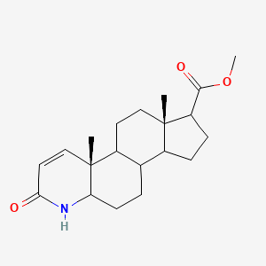 methyl (9aR,11aS)-9a,11a-dimethyl-7-oxo-1,2,3,3a,3b,4,5,5a,6,9b,10,11-dodecahydroindeno[5,4-f]quinoline-1-carboxylate