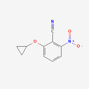 2-Cyclopropoxy-6-nitrobenzonitrile