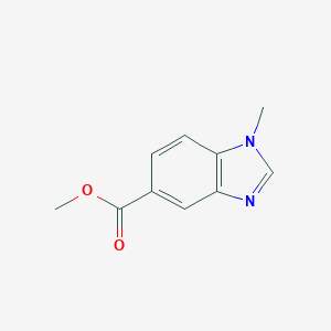 B148094 Methyl 1-methyl-1H-benzo[d]imidazole-5-carboxylate CAS No. 131020-36-5