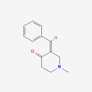 (3Z)-3-benzylidene-1-methylpiperidin-4-one