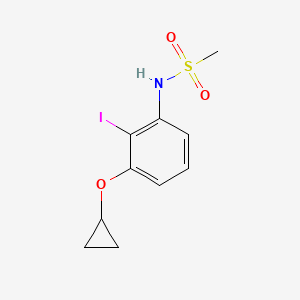 N-(3-Cyclopropoxy-2-iodophenyl)methanesulfonamide