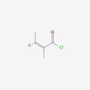 (Z)-2-methyl-but-2-enoyl chloride