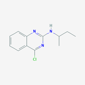 N-(sec-butyl)-4-chloroquinazolin-2-amine