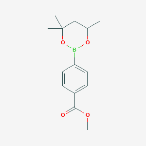 Methyl 4-(4,4,6-trimethyl-1,3,2-dioxaborinan-2-yl)benzoate