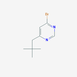 4-Bromo-6-neopentylpyrimidine