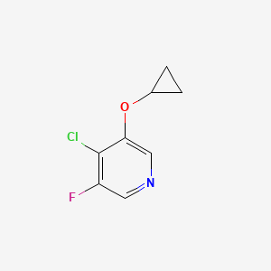 4-Chloro-3-cyclopropoxy-5-fluoropyridine