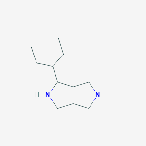 5-Methyl-1-(pentan-3-yl)octahydropyrrolo[3,4-c]pyrrole