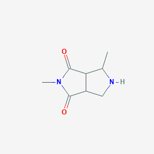 2,4-dimethyltetrahydropyrrolo[3,4-c]pyrrole-1,3(2H,3aH)-dione