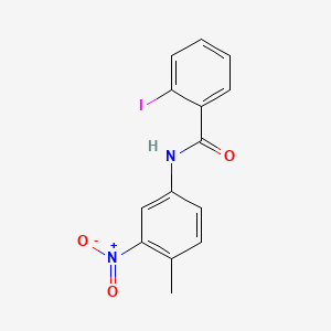 2-iodo-N-(4-methyl-3-nitrophenyl)benzamide