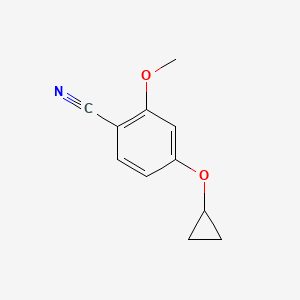 4-Cyclopropoxy-2-methoxybenzonitrile