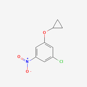 1-Chloro-3-cyclopropoxy-5-nitrobenzene