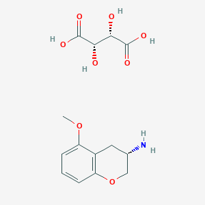 (S)-5-Methoxychroman-3-amine (2S,3S)-2,3-dihydroxysuccinate