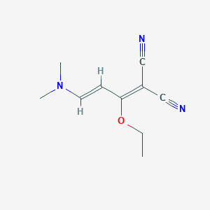 2-(3-(Dimethylamino)-1-ethoxyallylidene)malononitrile