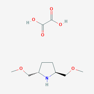 (2S,5S)-2,5-Bis(methoxymethyl)pyrrolidine oxalate