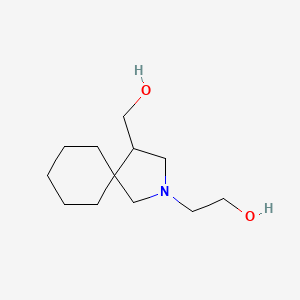 2-(4-(Hydroxymethyl)-2-azaspiro[4.5]decan-2-yl)ethan-1-ol